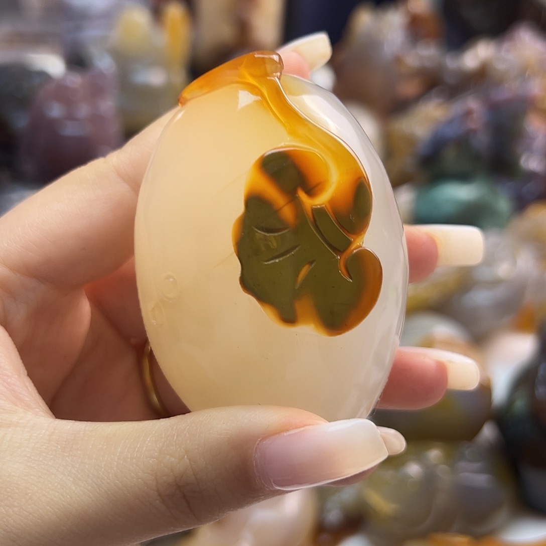 玛瑙/玉髓未镶嵌颈饰