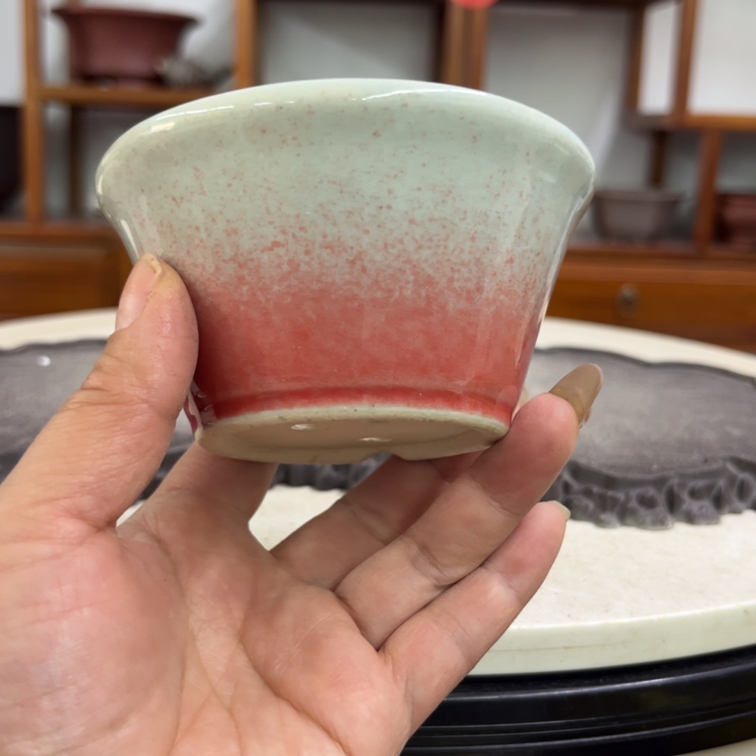 紫砂花盆瑕疵5-10.5。。。