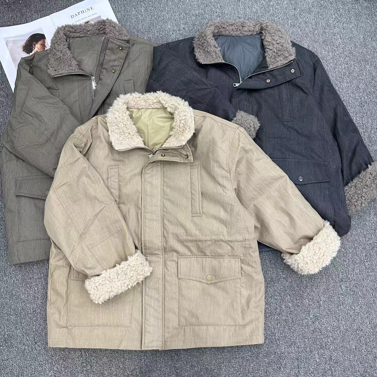 【周周家】6853濮院冬季鹅绒服外套短款女士街头风