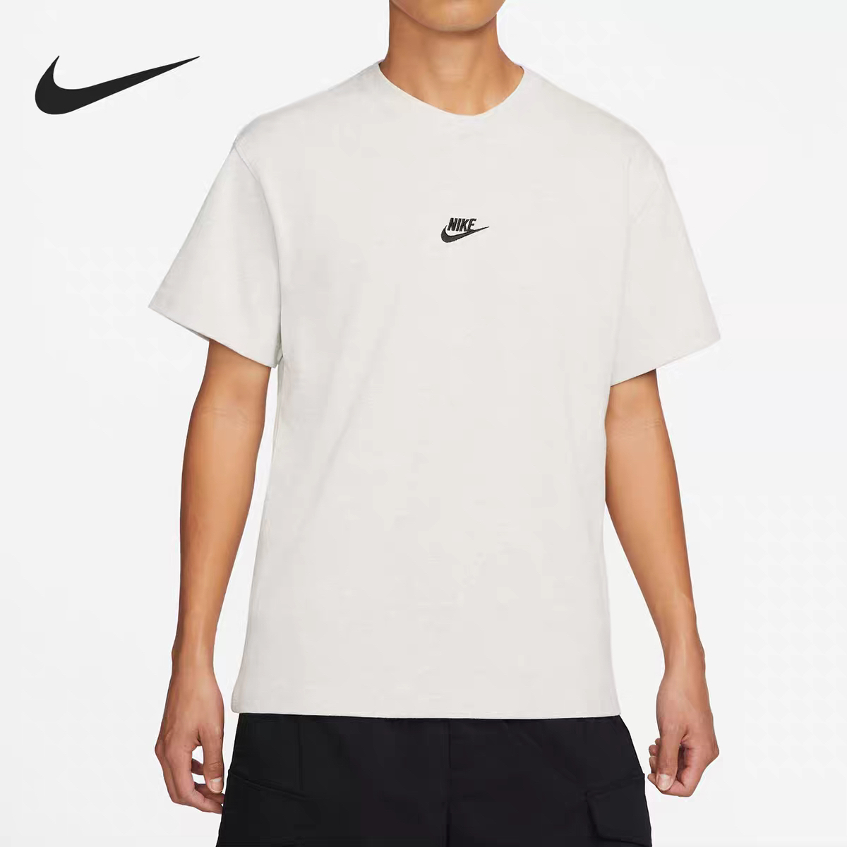 Nike耐克夏季男子运动休闲透气圆领短袖T恤 DN5241-254-072