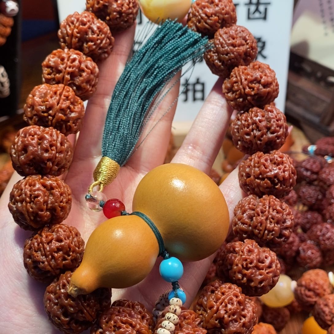 金刚菩提手串23手持18颗加葫芦跑环