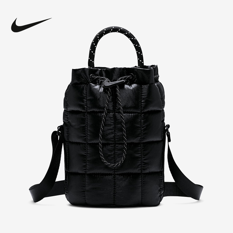 耐克/NIKE黑色时尚男女同款小号托特包单件包 HQ6709010