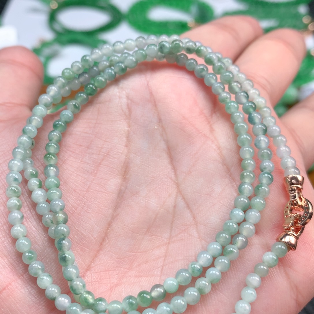 翡翠手链未镶嵌翡翠