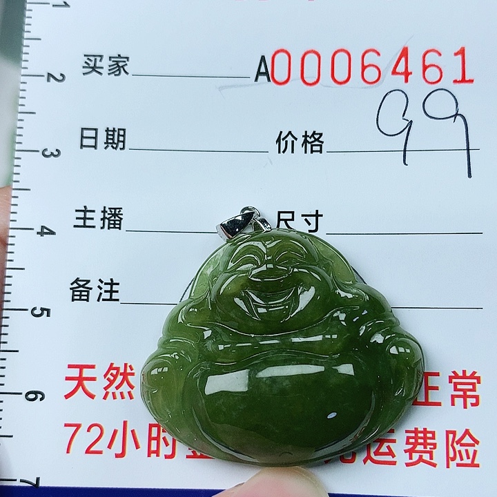 翡翠颈饰银S925镶嵌翡翠