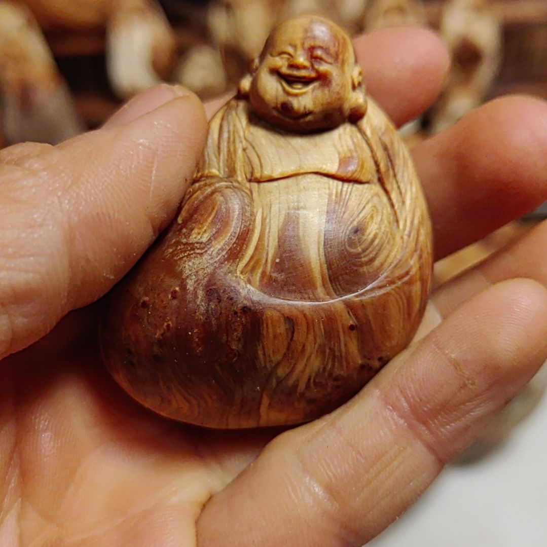 柏木（崖柏）幸**圆太行崖柏工艺小件