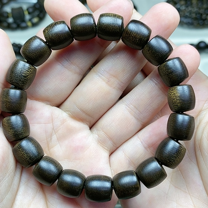 手串沉香越南芽庄白奇楠沉水料