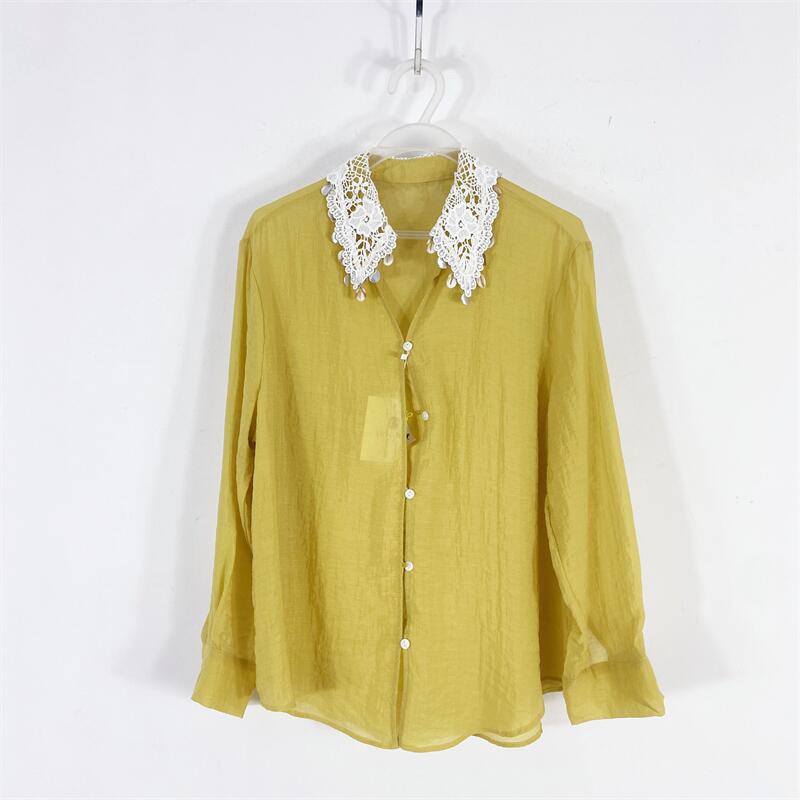 【77衣橱】KH0062精品女装上衣长袖衬衫【红人上新】