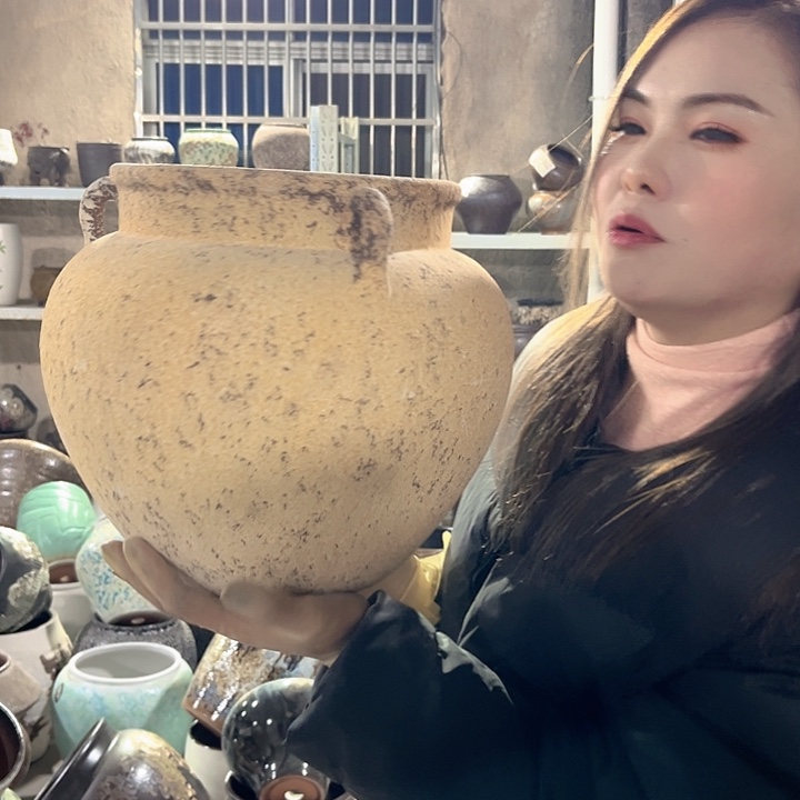 正品口21高25花盆