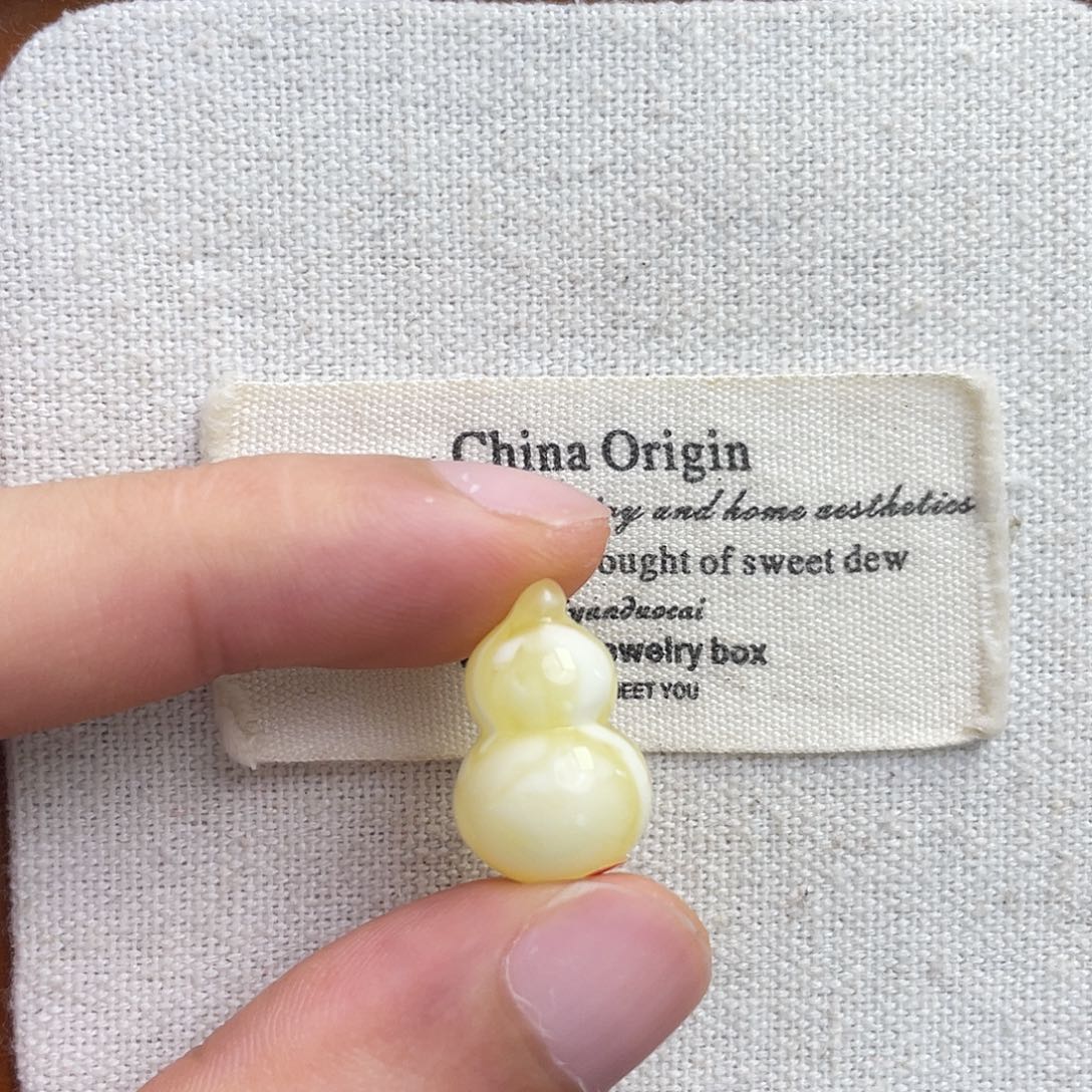 未镶嵌琥珀珠宝奇石葫芦