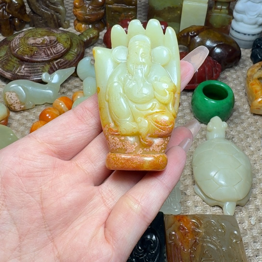 白玉菩提吊坠挂件