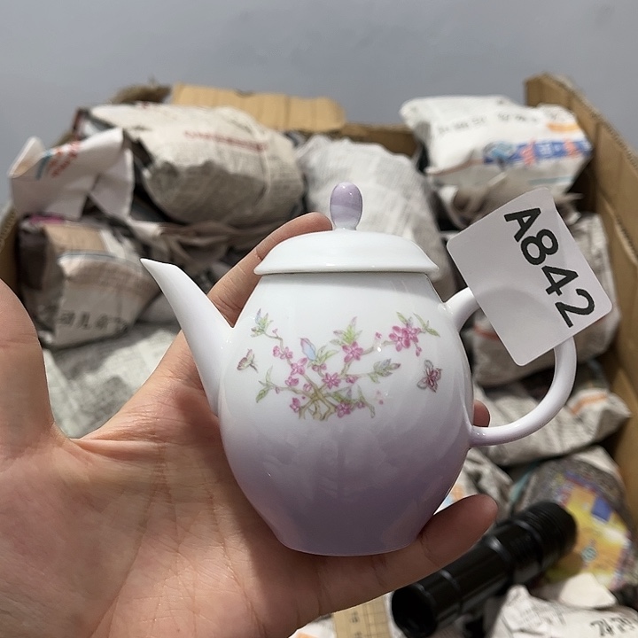 茶具默认微瑕瓷器、茶具、壶、摆件，介意勿拍 