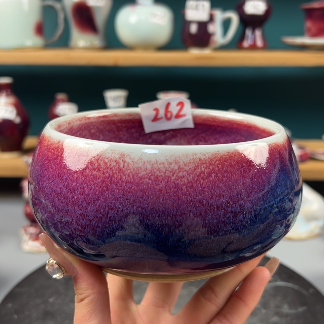 瓷片微瑕水洗纯手工