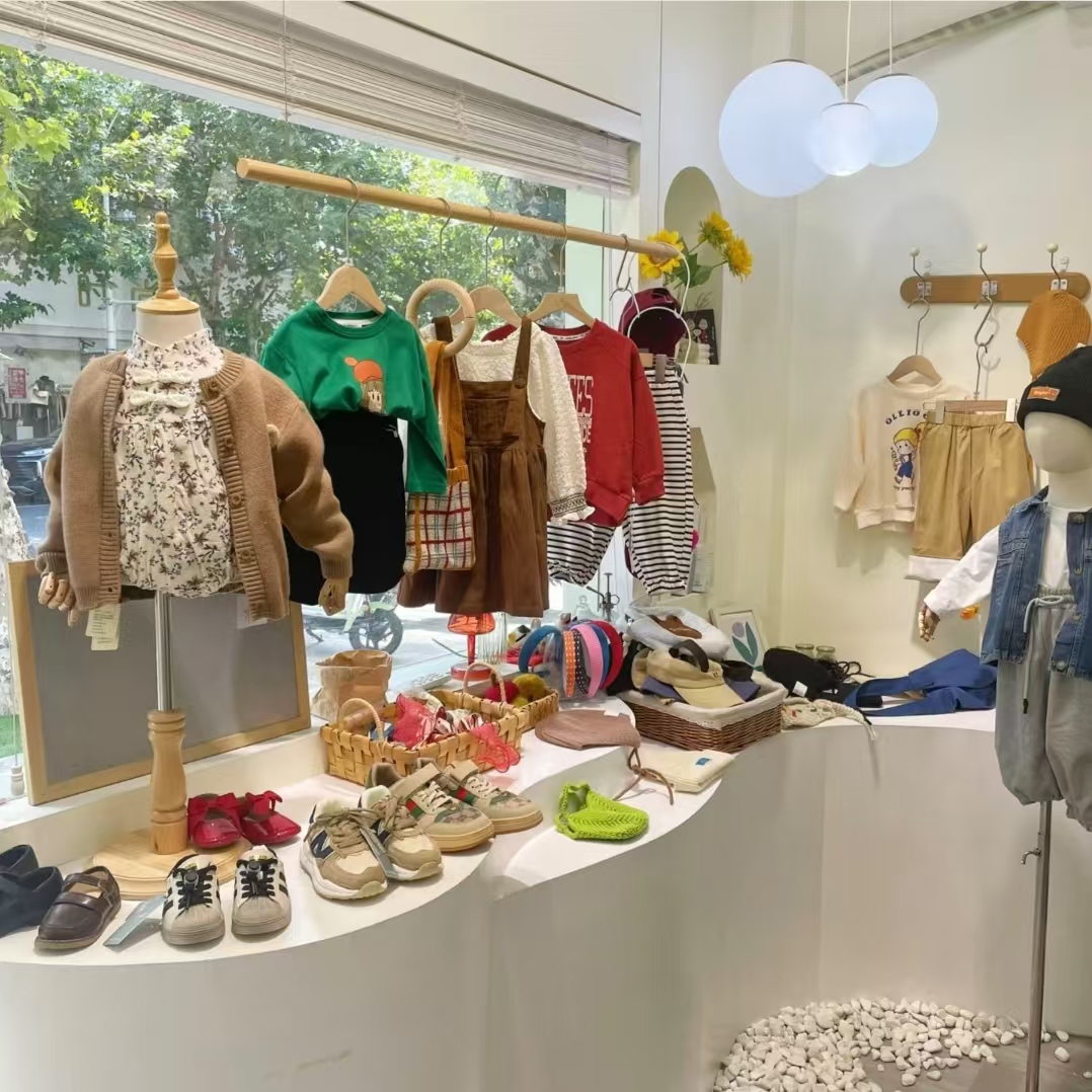 A4976#CYX-LXM-0051452237童装咖啡色半身裙