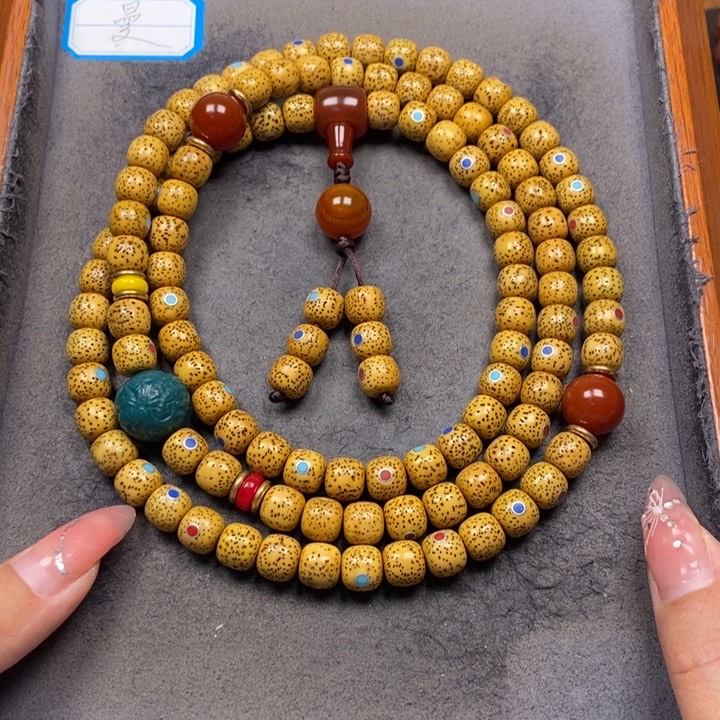 星月菩提吊坠菩提