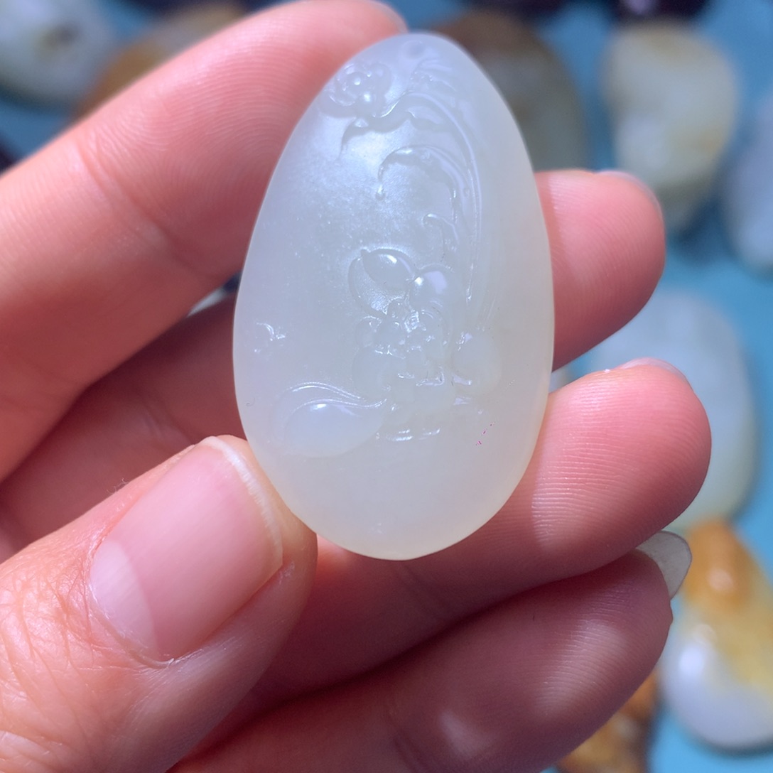 和田玉挂件未镶嵌