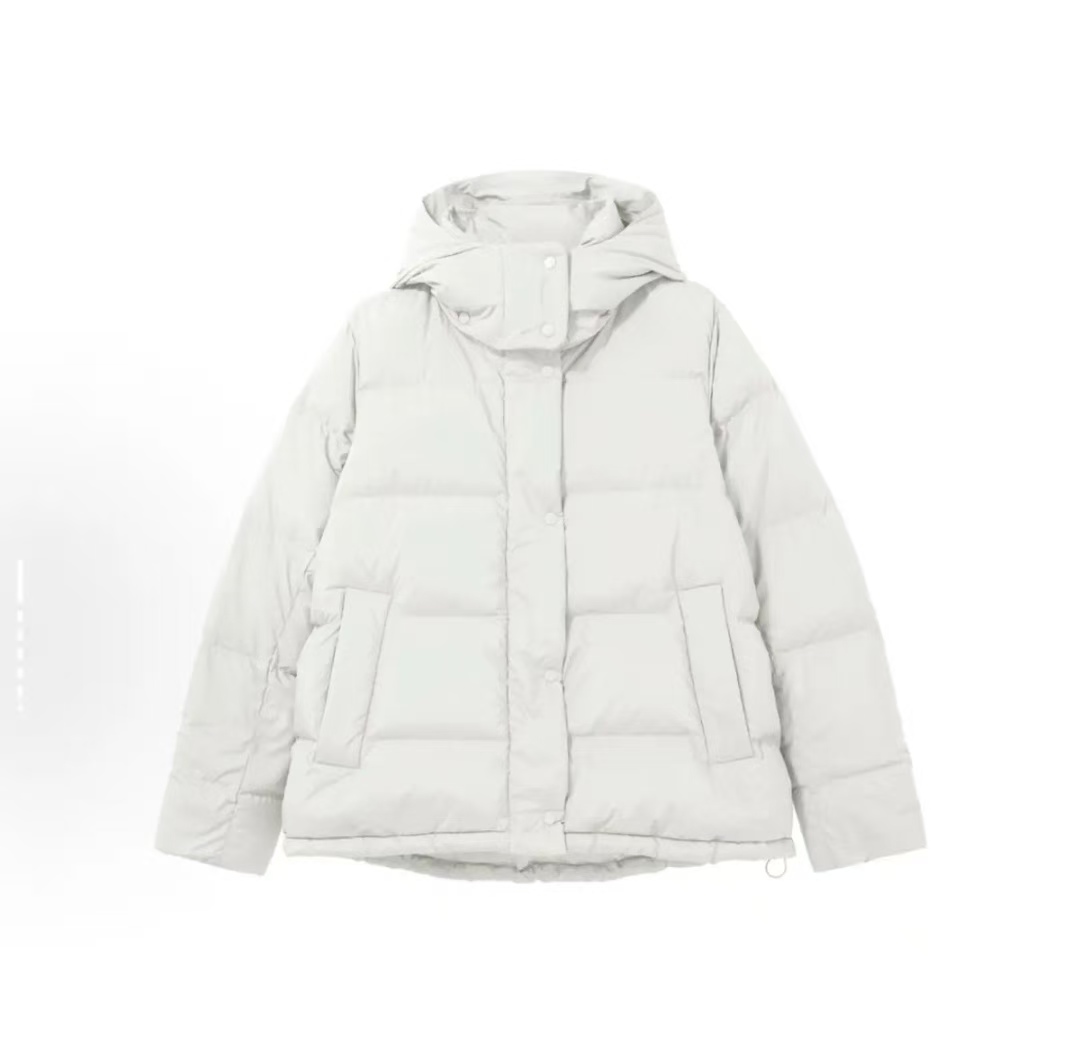 2025新款 5格连帽爆款修身保暖冬季女款休闲运动外套