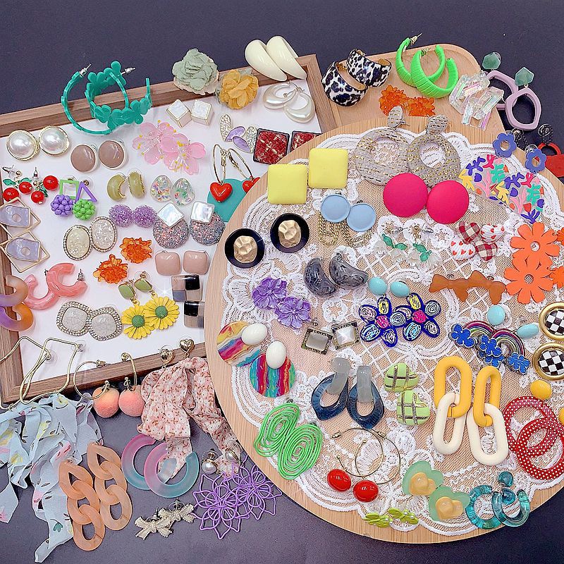 合金耳饰 【直播链接】耳钉耳饰