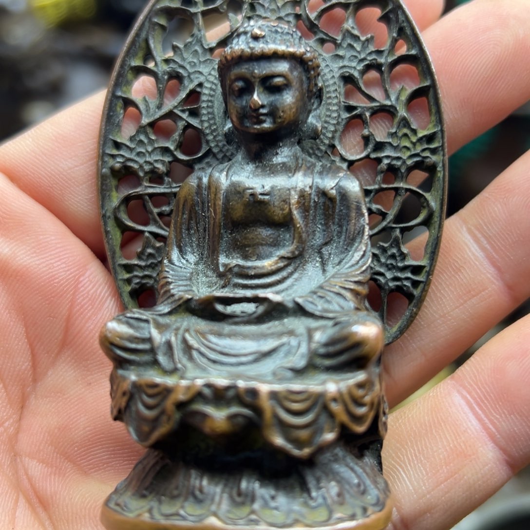 铜摆件欢迎欢迎你