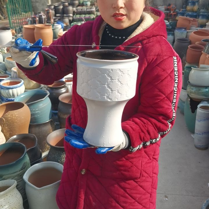 红陶口17高27瑕疵两个