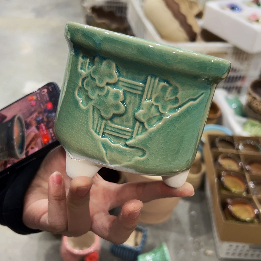 陶瓷微瑕福利款多肉花盆