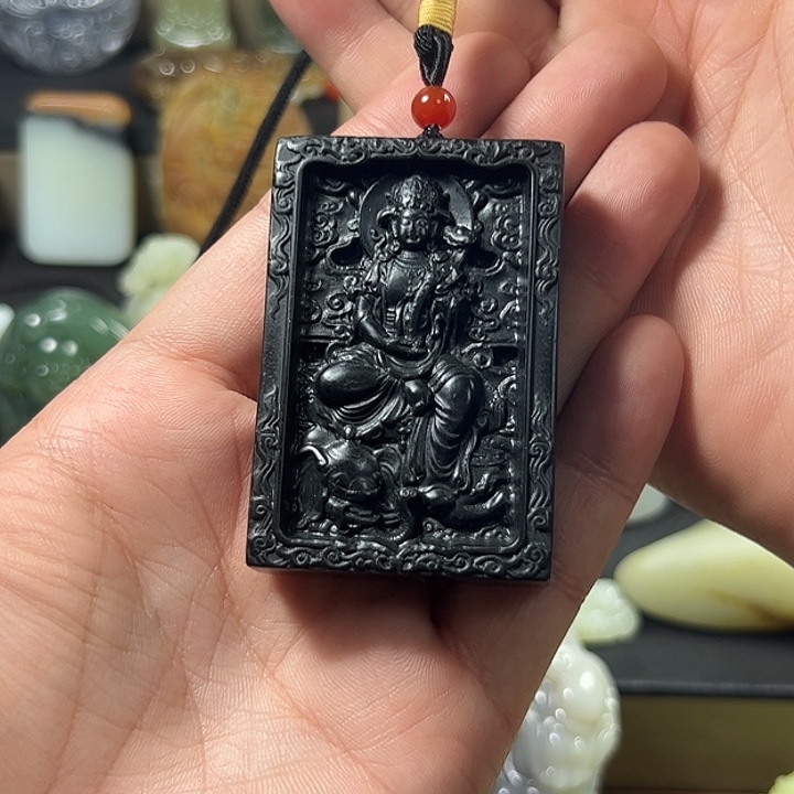 和田玉未镶嵌项链