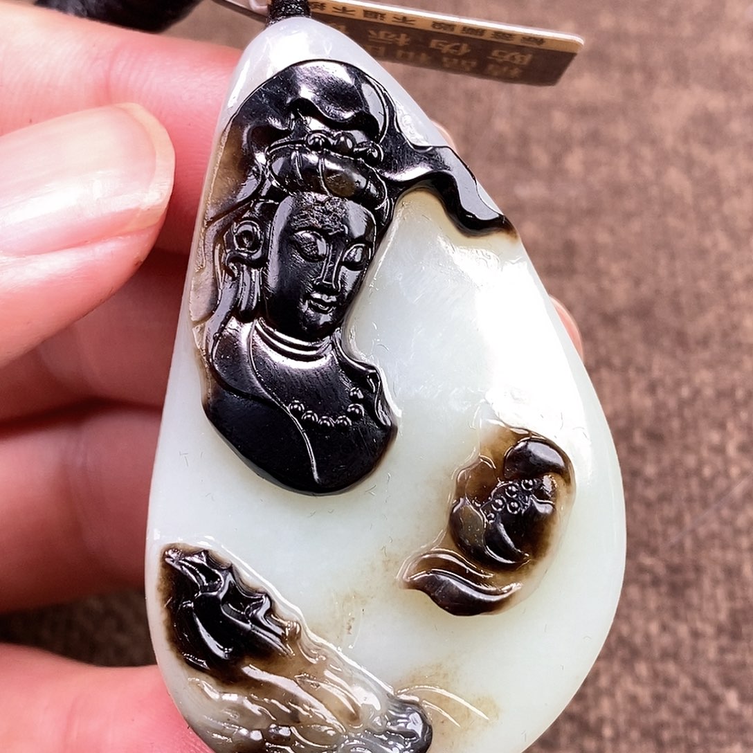 和田玉挂件未镶嵌