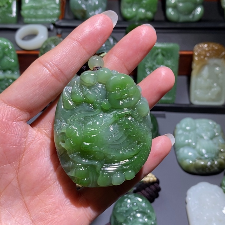 和田玉挂件未镶嵌