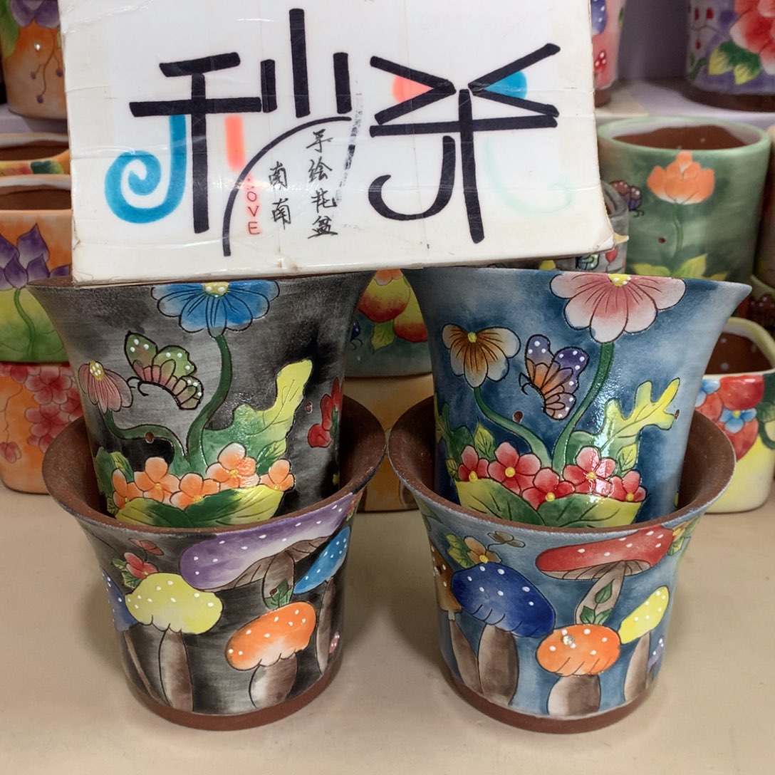✨****?福利花盆，手绘花盆