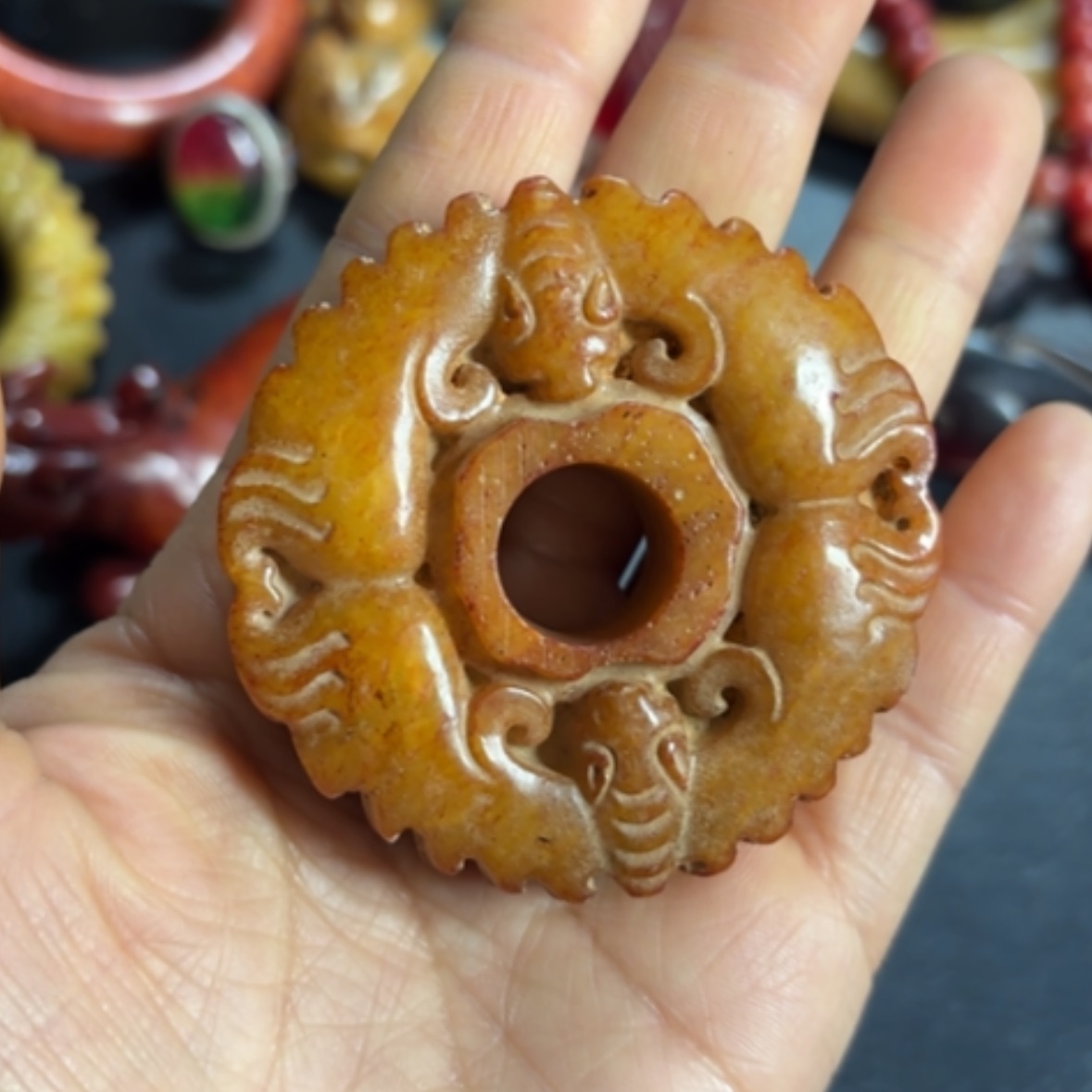 【闪购商品】紫金钵盂菩提把件