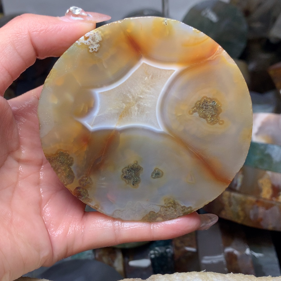 熟***生定制玛瑙定制手镯59圈口不退不换