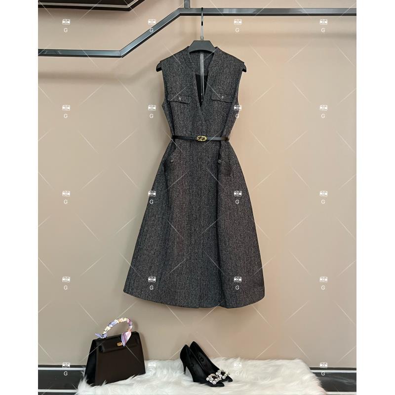 【玲】复古风显瘦默认款式连衣裙女装轻奢秋冬时尚 H-1612