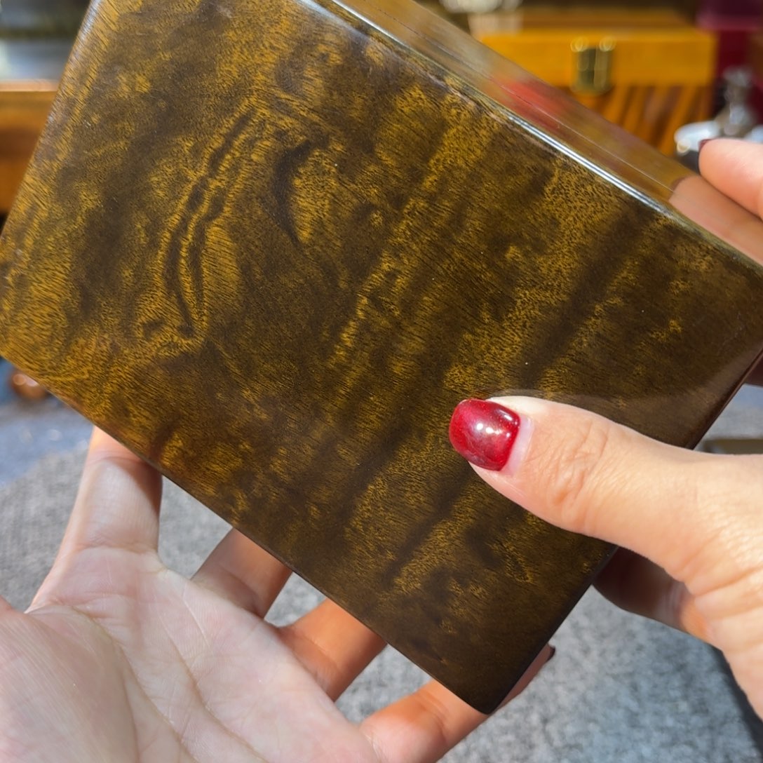 阴沉木乌木收纳盒m 14