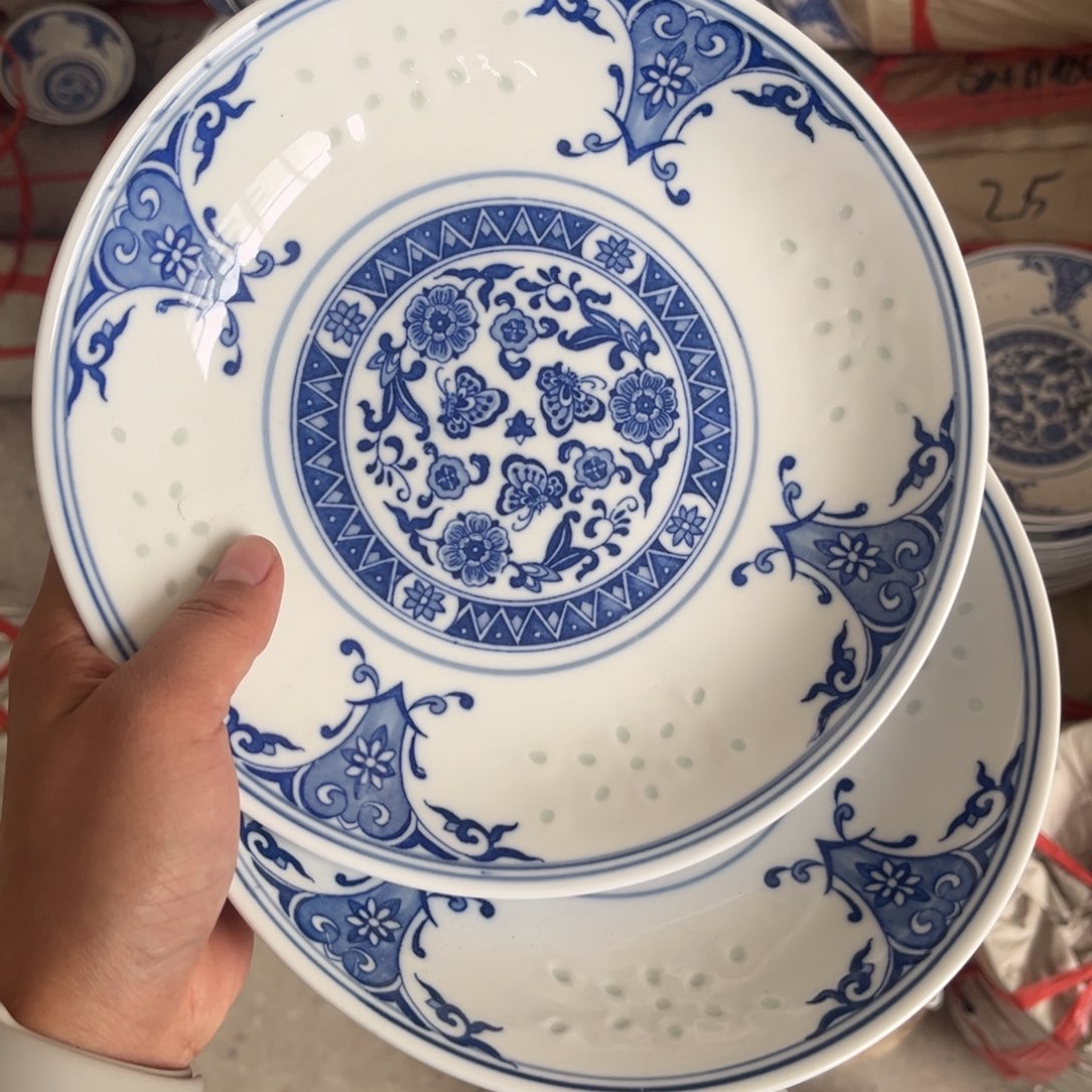 瓷片景德镇高温细白瓷餐具