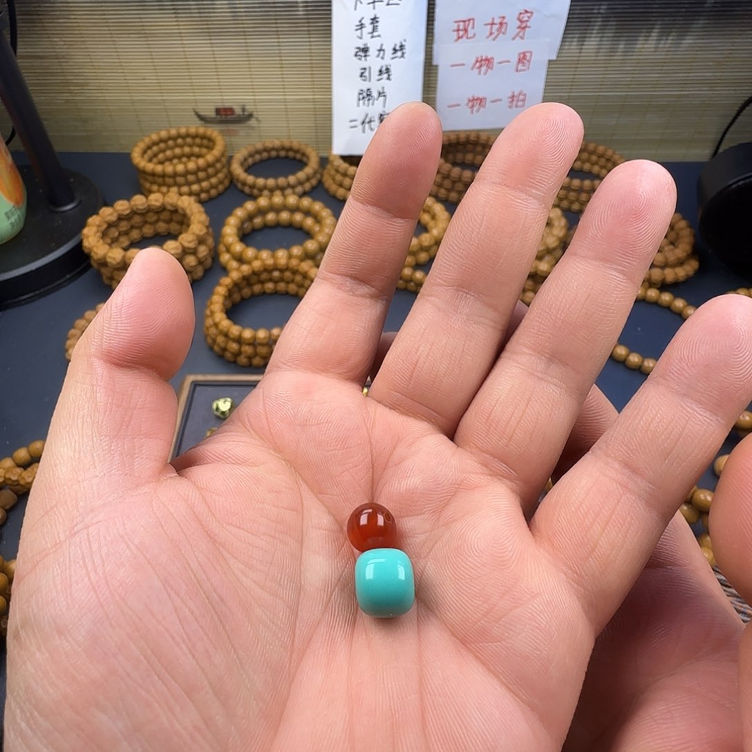 猴头核桃手串配饰