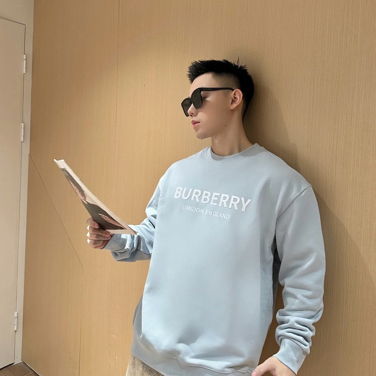 全新未使用 博柏利 安洁利严选/YK0119919 卫衣/运动服套装