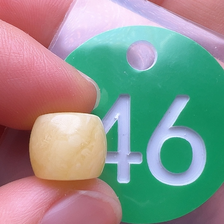 蜜蜡裸石未镶嵌11m m