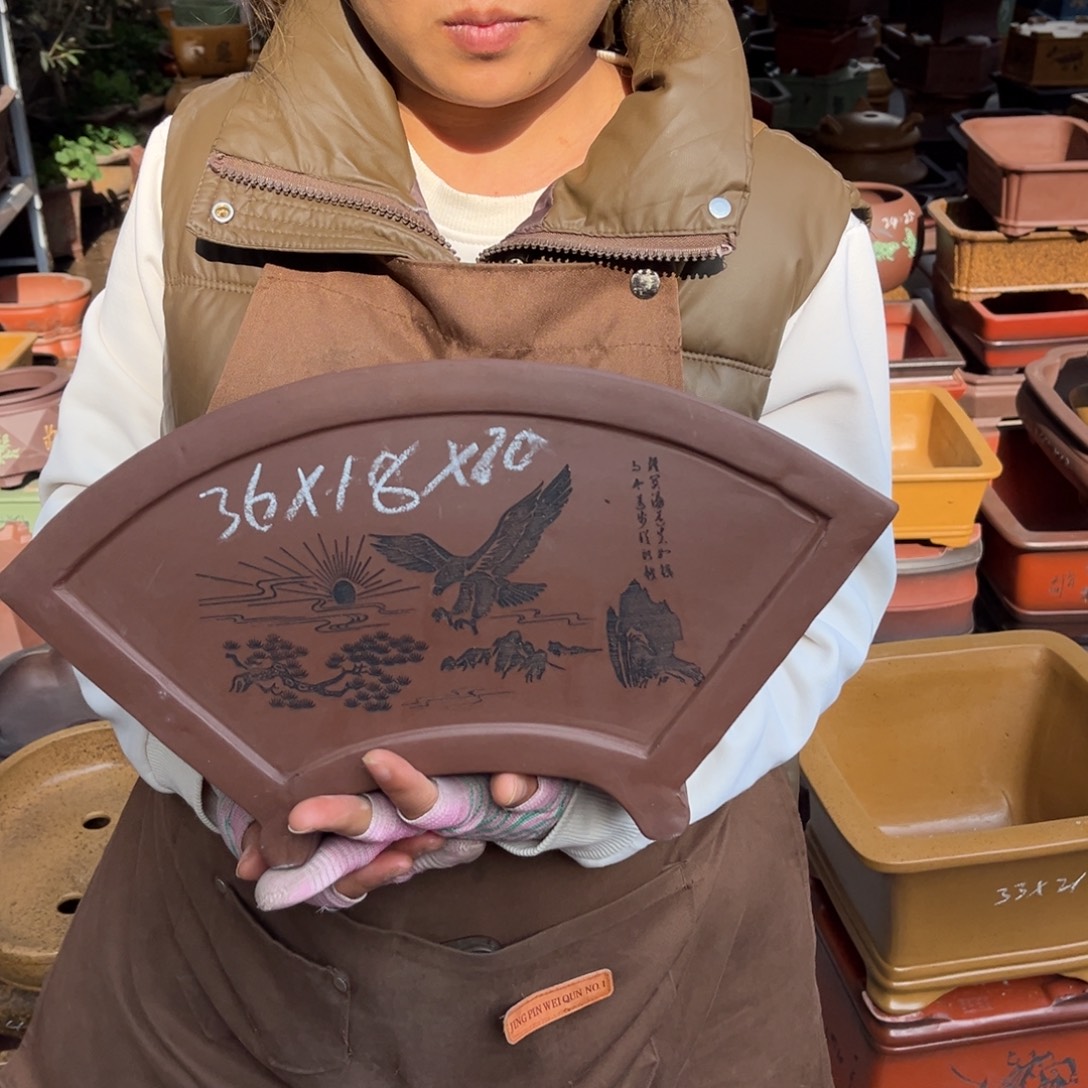 花盆紫砂盆景艺术