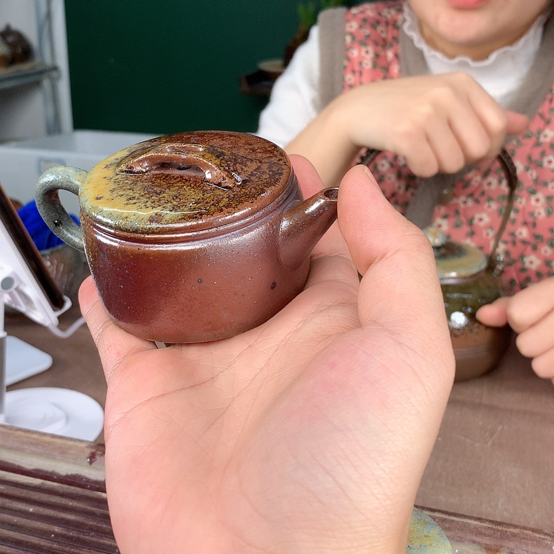紫砂茶壶纯自然柴烧