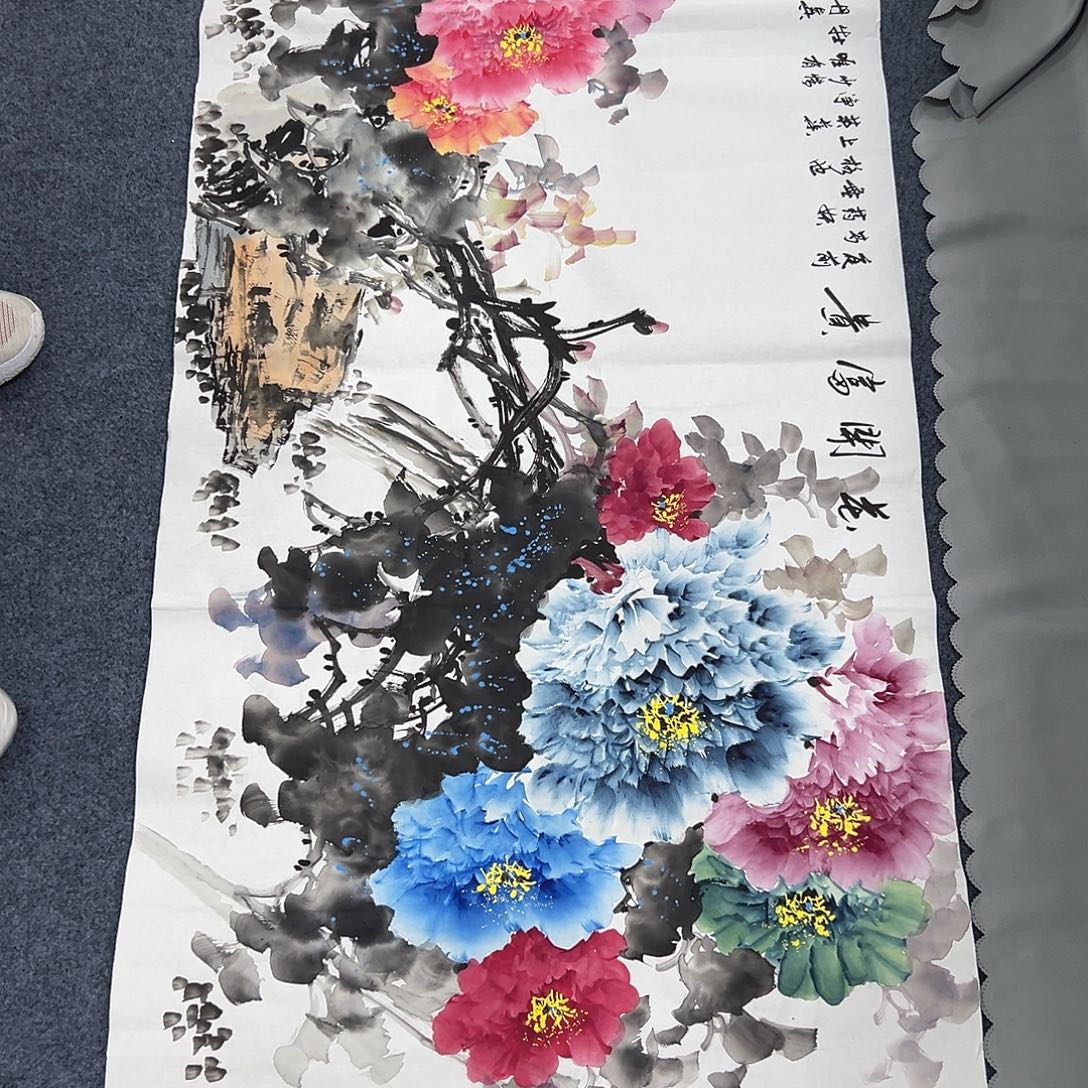 国画国画作品纯手绘作品