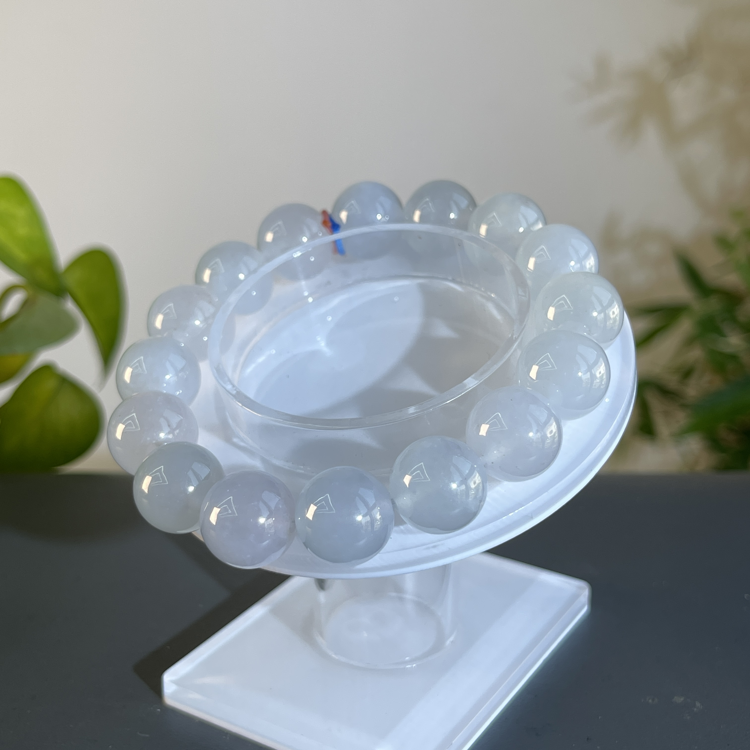 JTB31-257 天然缅甸A货翡翠 翡翠手串