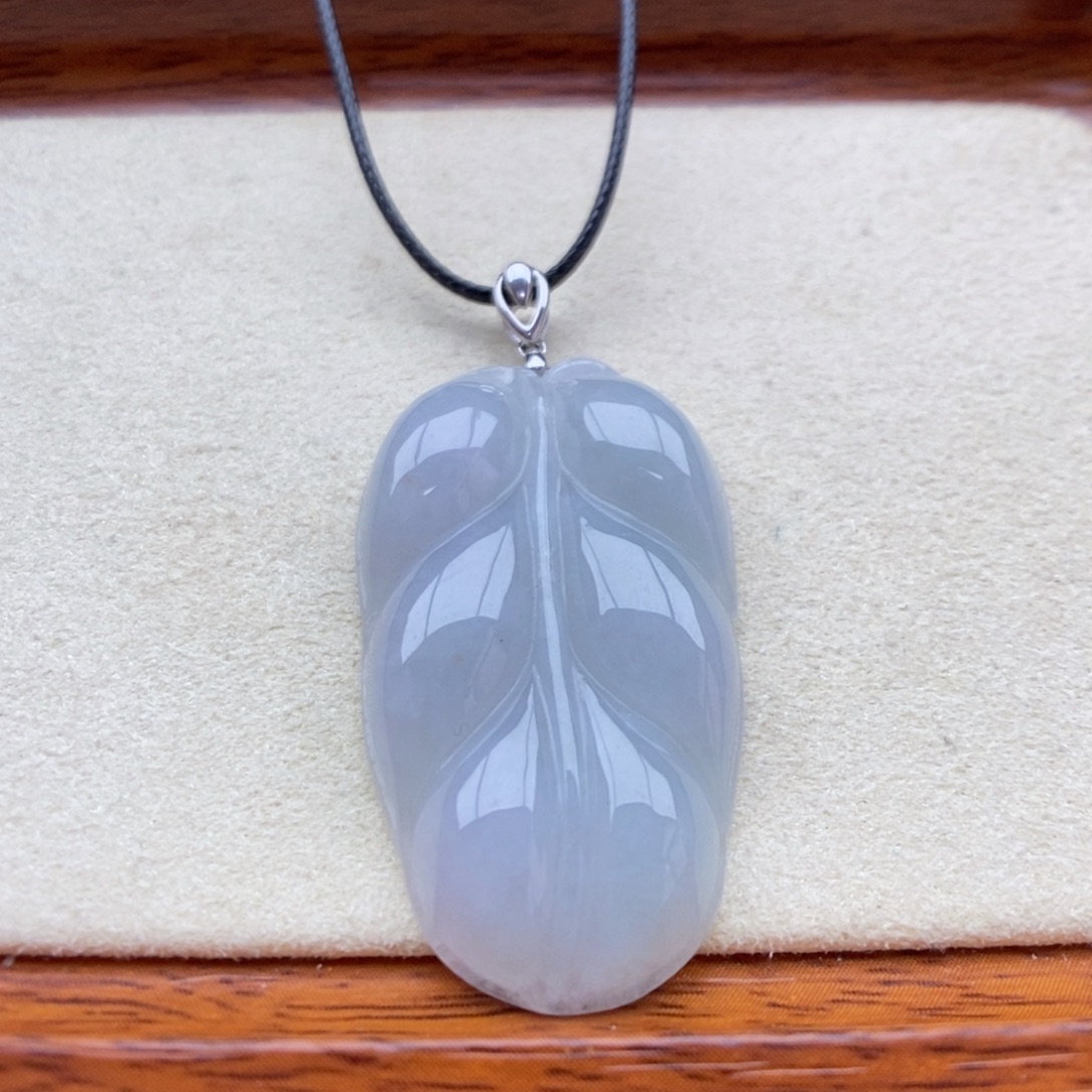 翡翠银S925镶嵌颈饰吊坠5