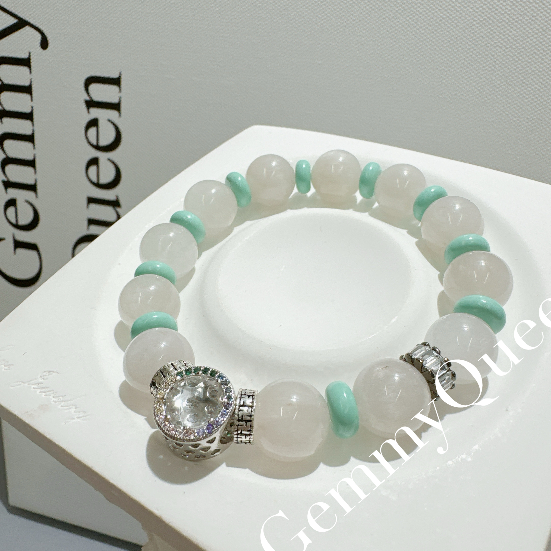 925银合成锆石手链 Gemmy Queen 原创设计款手链GQ00207