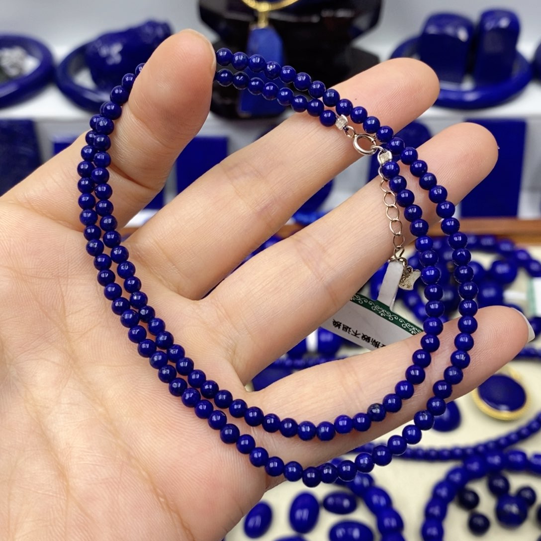 青金石颈饰未镶嵌