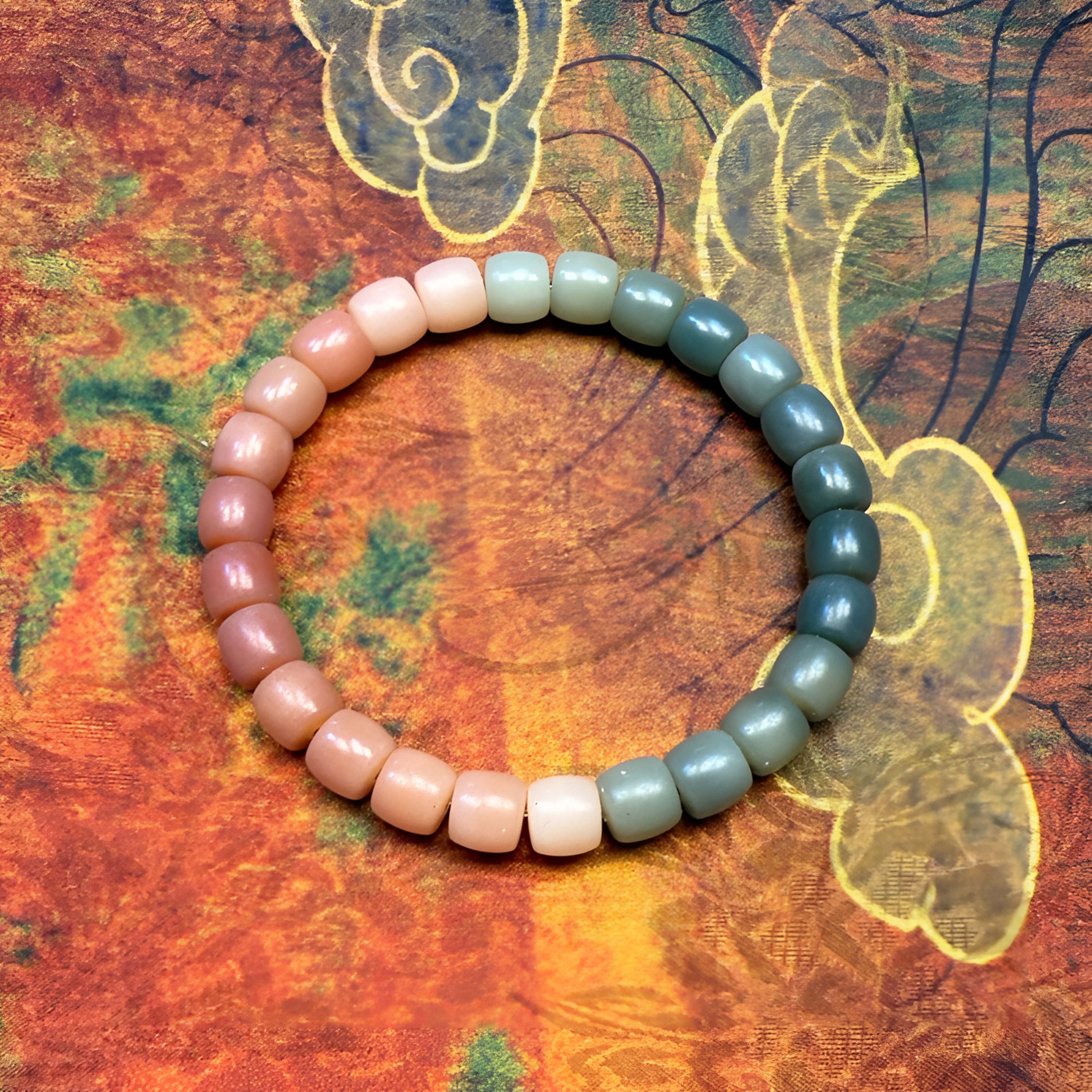 A100渐变菩提单圈手串-无礼盒