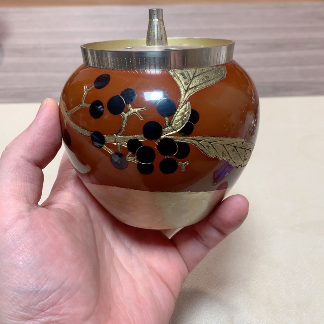 ?****.日本铜置物 中古物 旧的