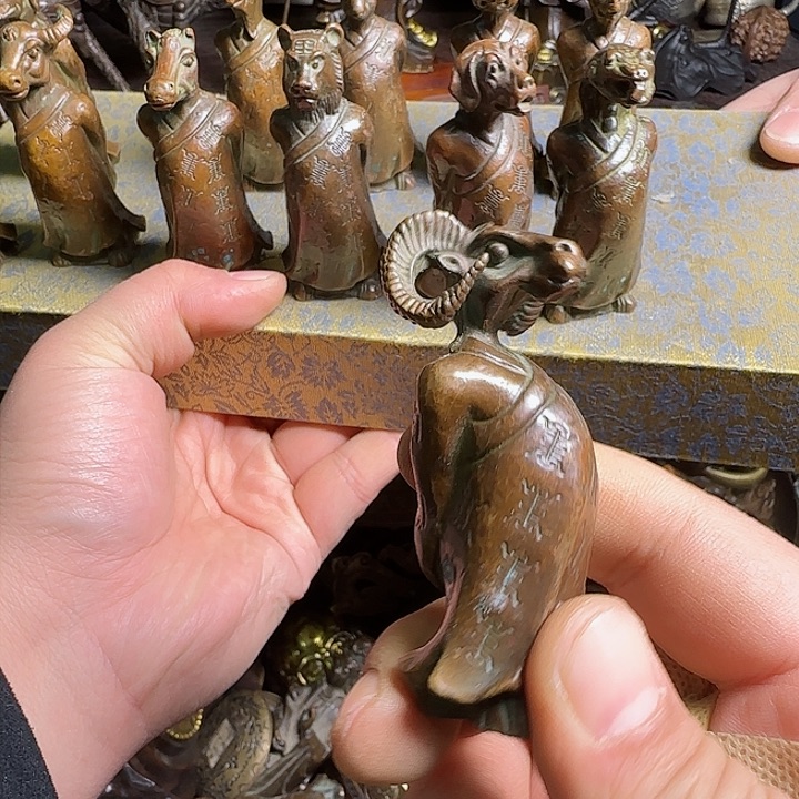 铜材质文玩摆件装饰