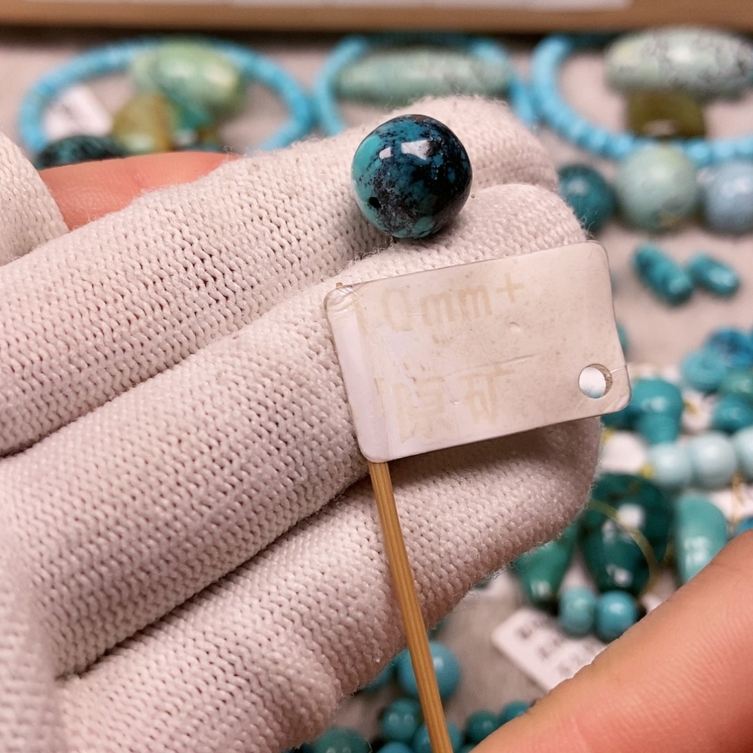 未镶嵌绿松石珠宝半成品