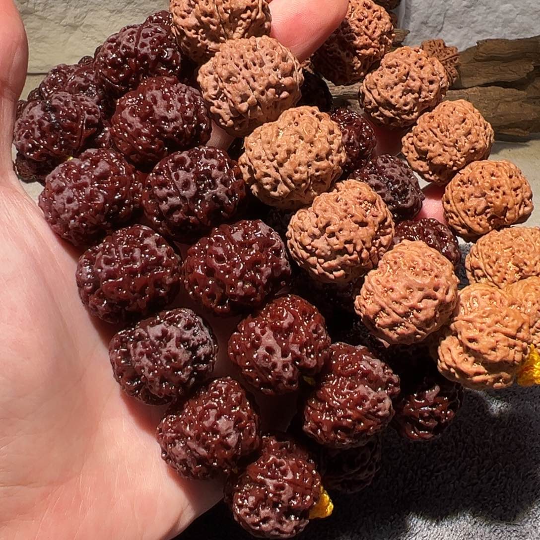 金刚菩提手串古龙梅花21尺寸左右福利