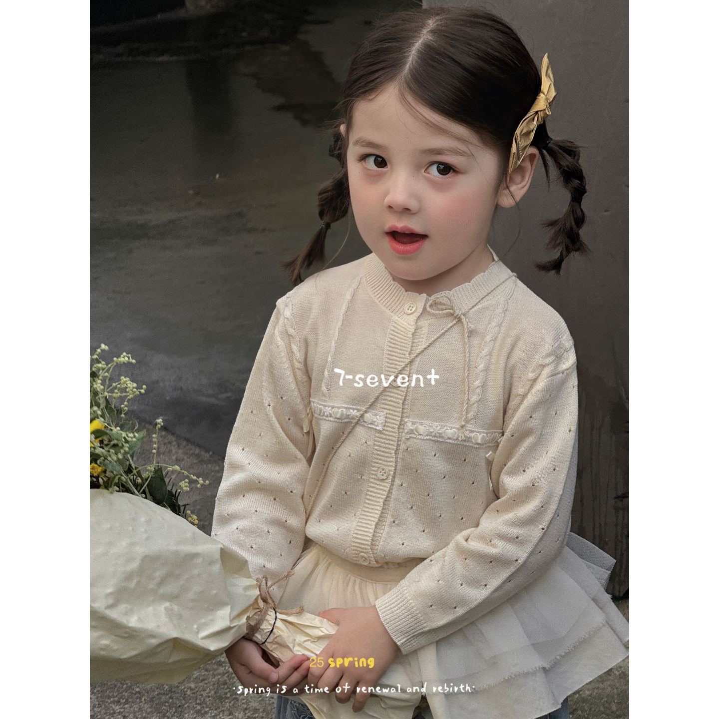 AA22~7Seven·25春~韩版毛衣开衫外套AL2609