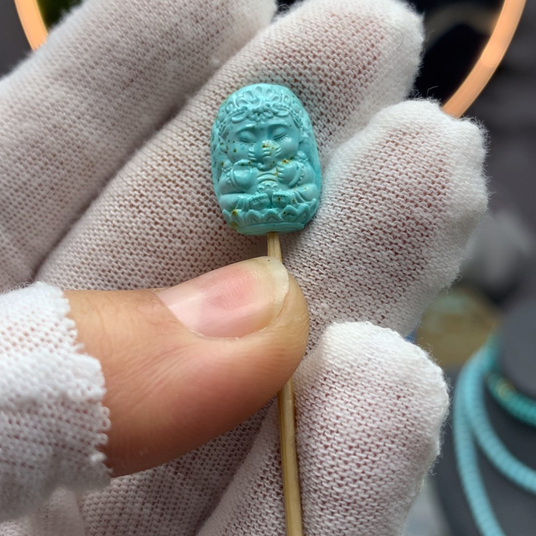 绿松石挂件未镶嵌